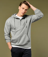 Kustom Kit Regular Fit 1/4 Zip Hoodie - Black