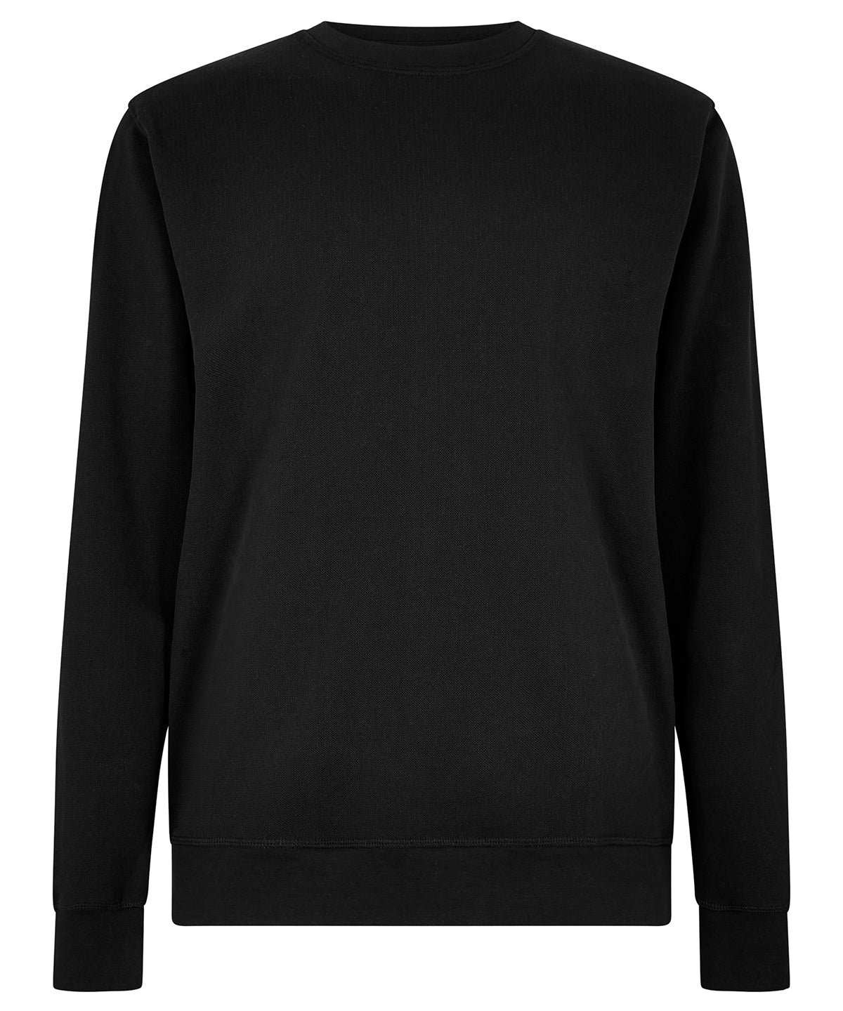 Kustom Kit Regular Fit Piqué Sweatshirt - Black