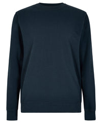 Kustom Kit Regular Fit Piqué Sweatshirt - Navy