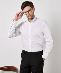 Kustom Kit City Business Shirt Long-sleeved (tailored Fit) - Black
