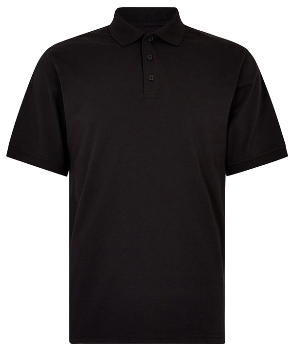 Kustom Kit Regular Fit Superwash® 60° Jersey Polo - Black