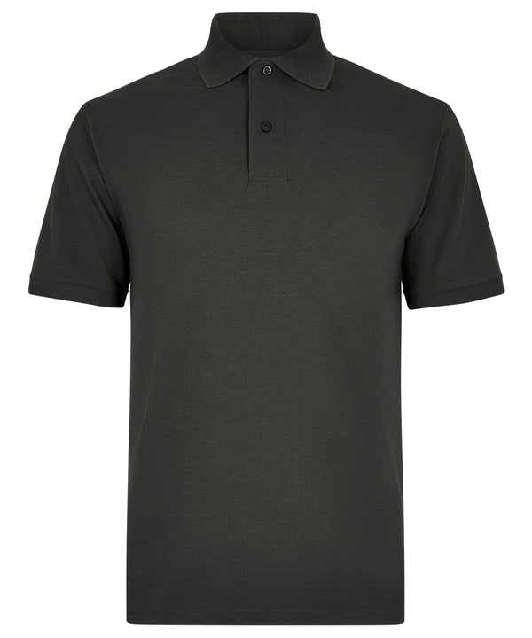 Kustom Kit Regular Fit Recycled Superwash® 60°C Polo - Charcoal