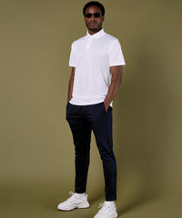 Kustom Kit Regular Fit Micro Mesh Polo with Cooltex® Plus - Black