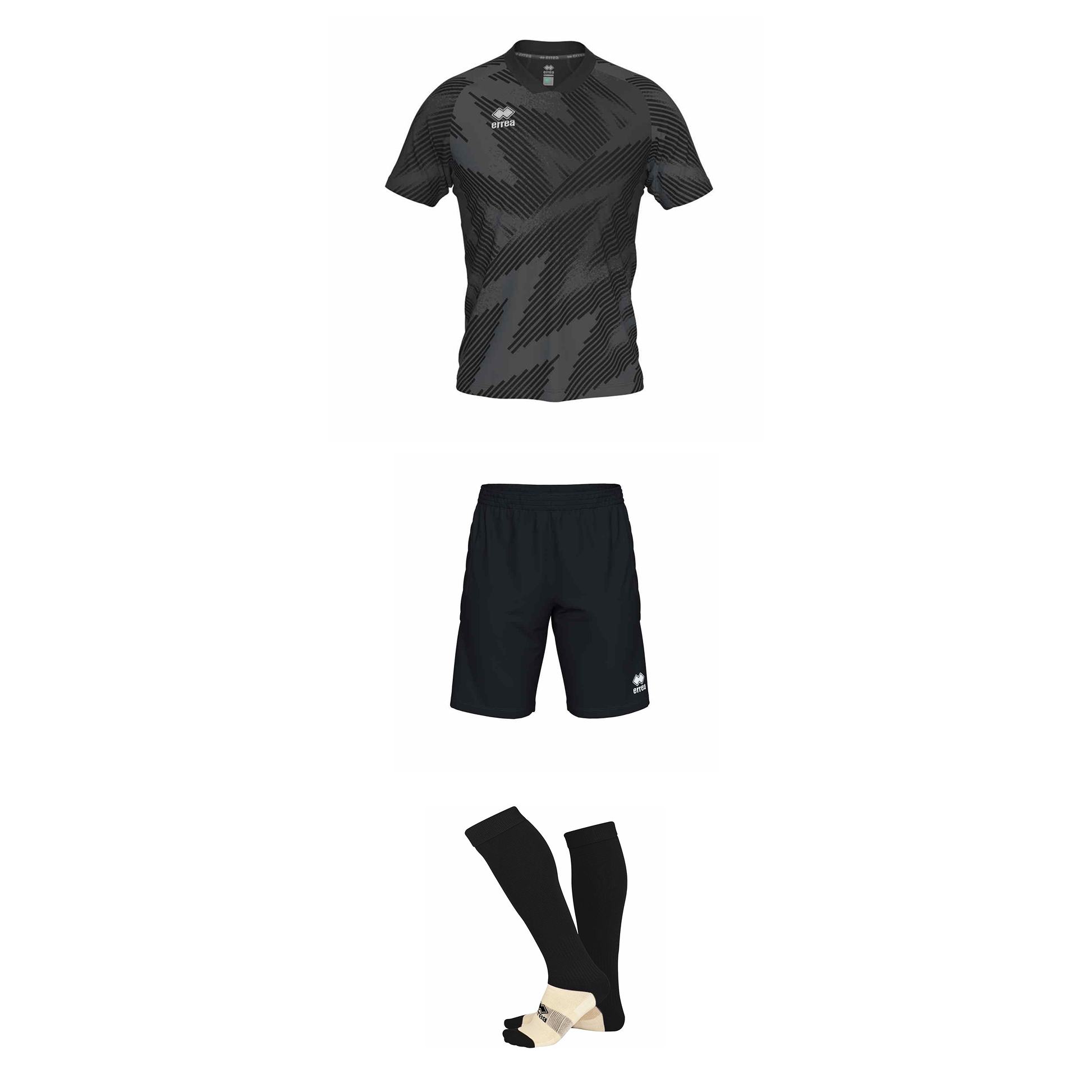 Errea Peter Shirt + Impact Shorts + Poly Socks