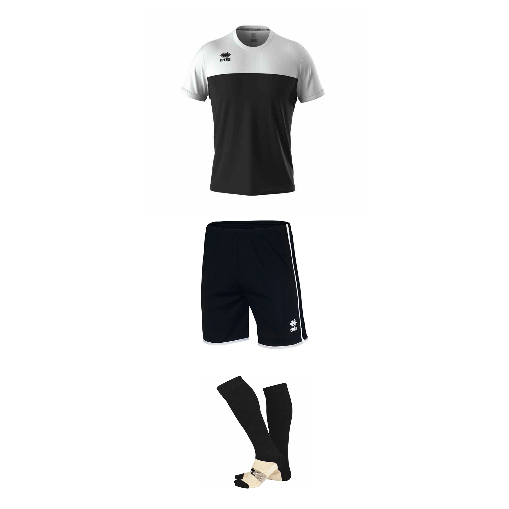 Errea Brandon Shirt + Bonn Shorts + Poly Socks