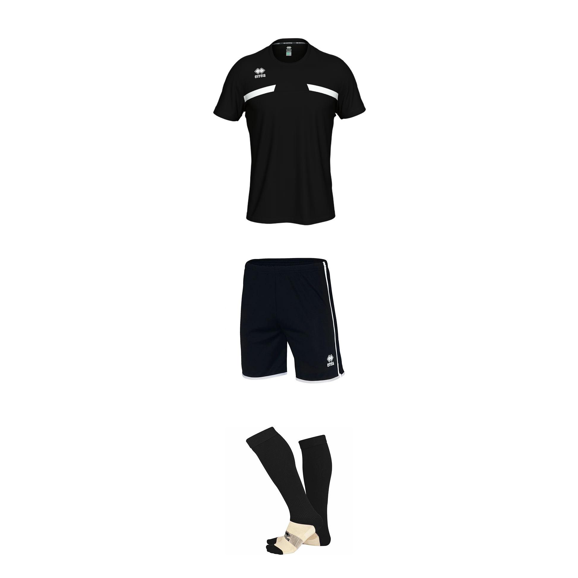 Errea Mark Shirt + Bonn Shorts + Poly Socks