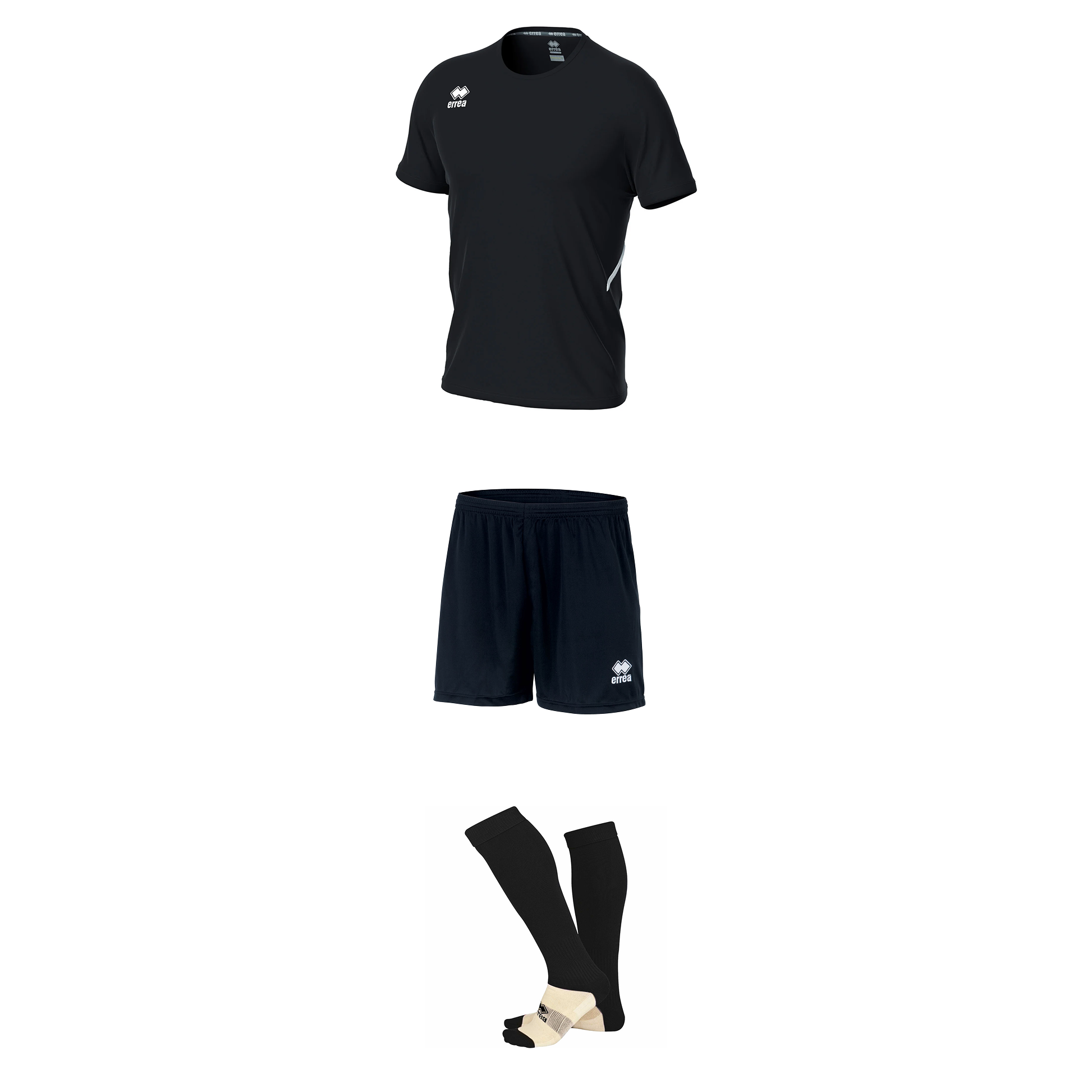 Errea Marvin Shirt + New Skin Shorts + Poly Socks