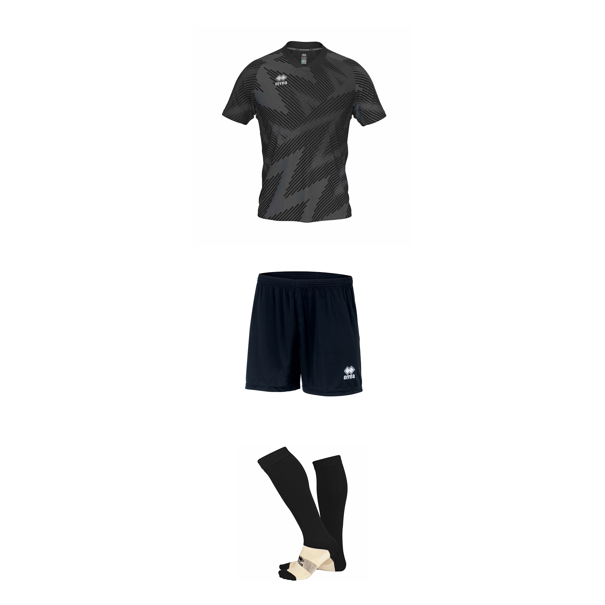 Errea Peter Shirt + New Skin Shorts + Poly Socks