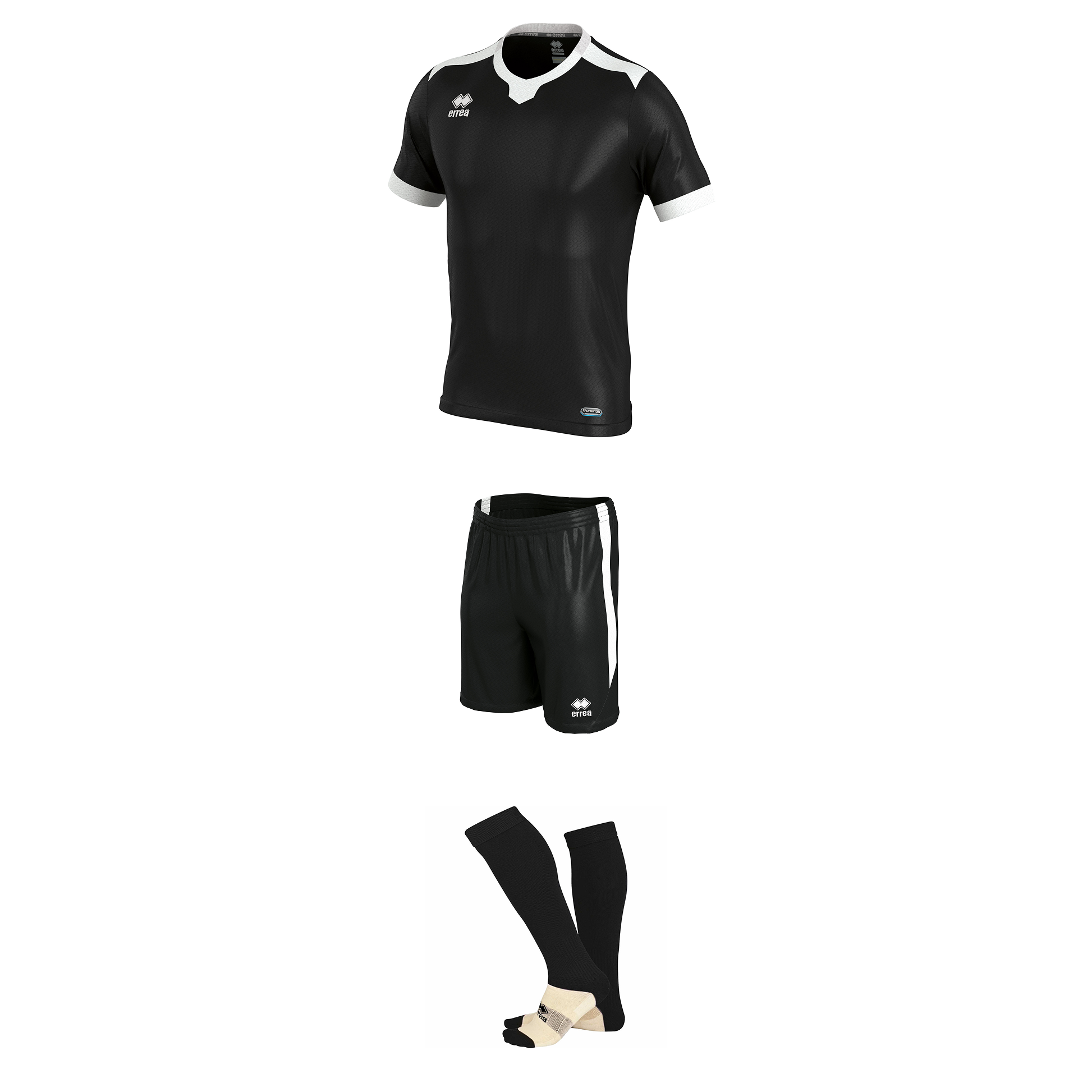 Errea Ti-Mothy Shirt + Ti-Mothy Shorts + Poly Socks