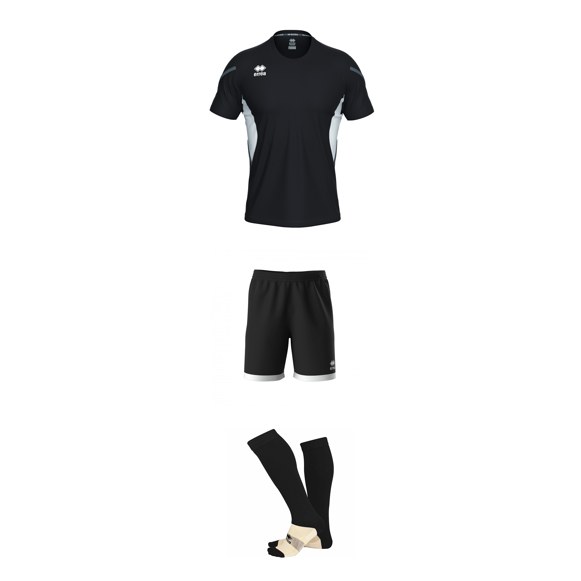 Errea Curtis Shirt + Barney Shorts + Poly Sock