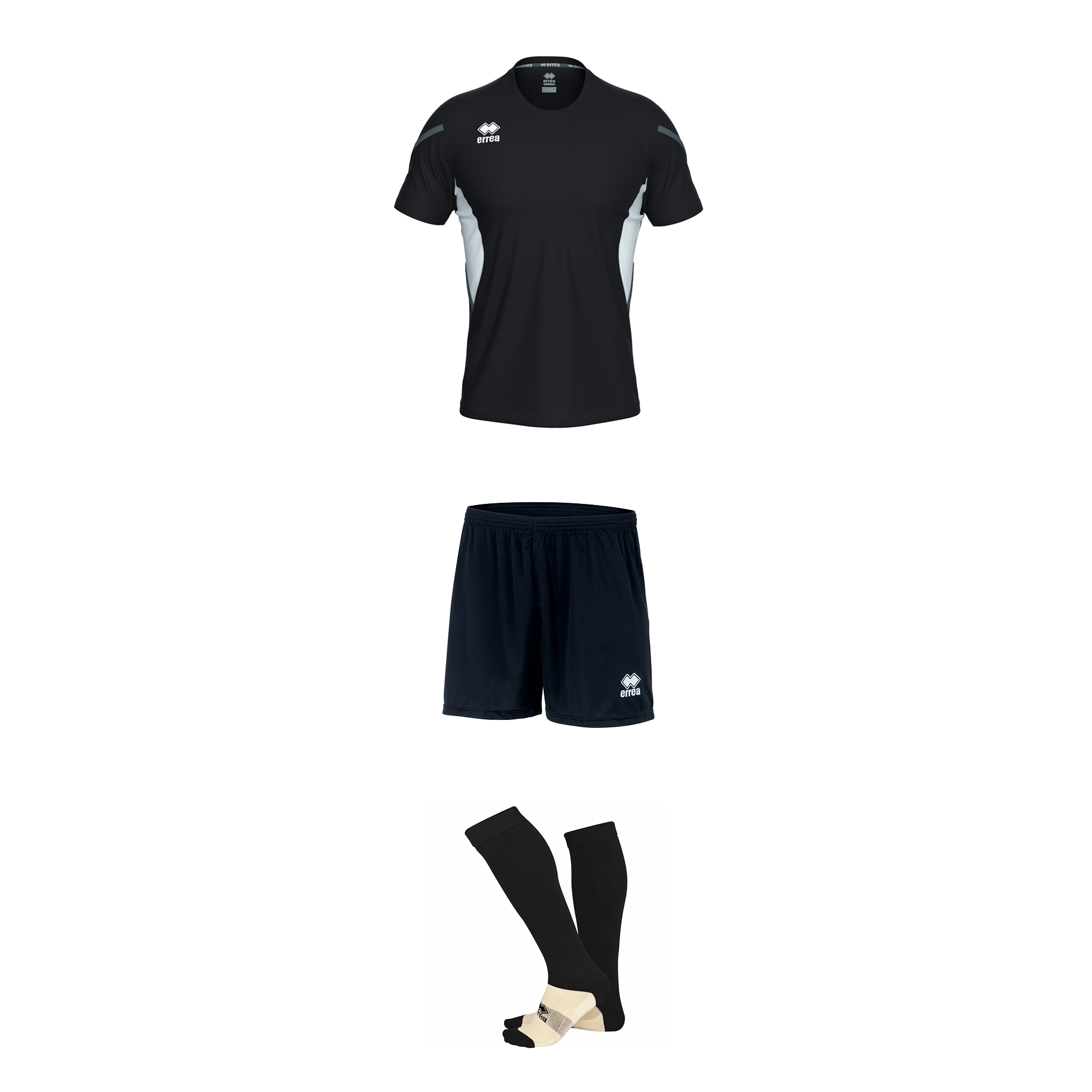 Errea Curtis Shirt + New Skin Shorts + Poly Socks