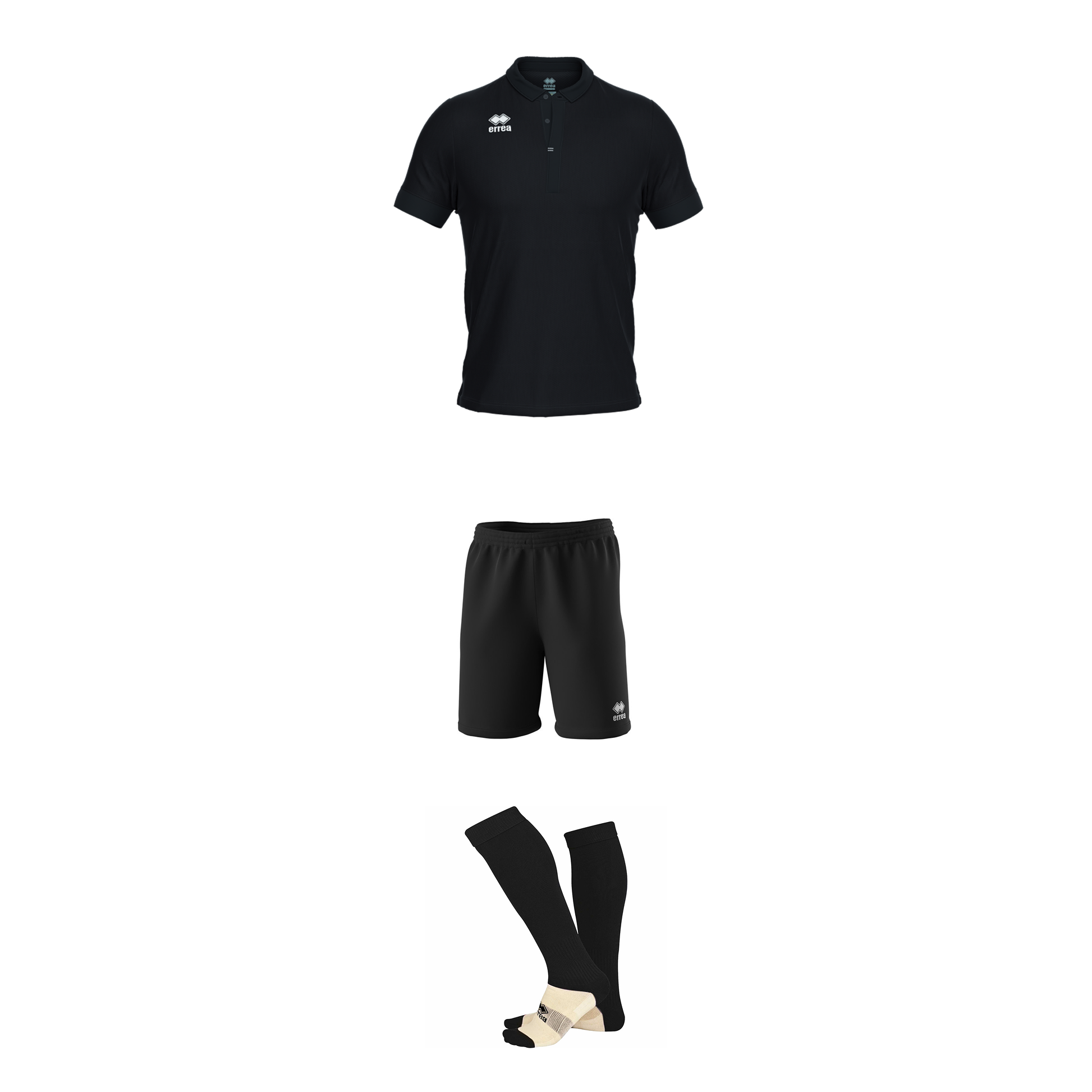 Errea Vienna Shirt + Edo Shorts + Poly Socks