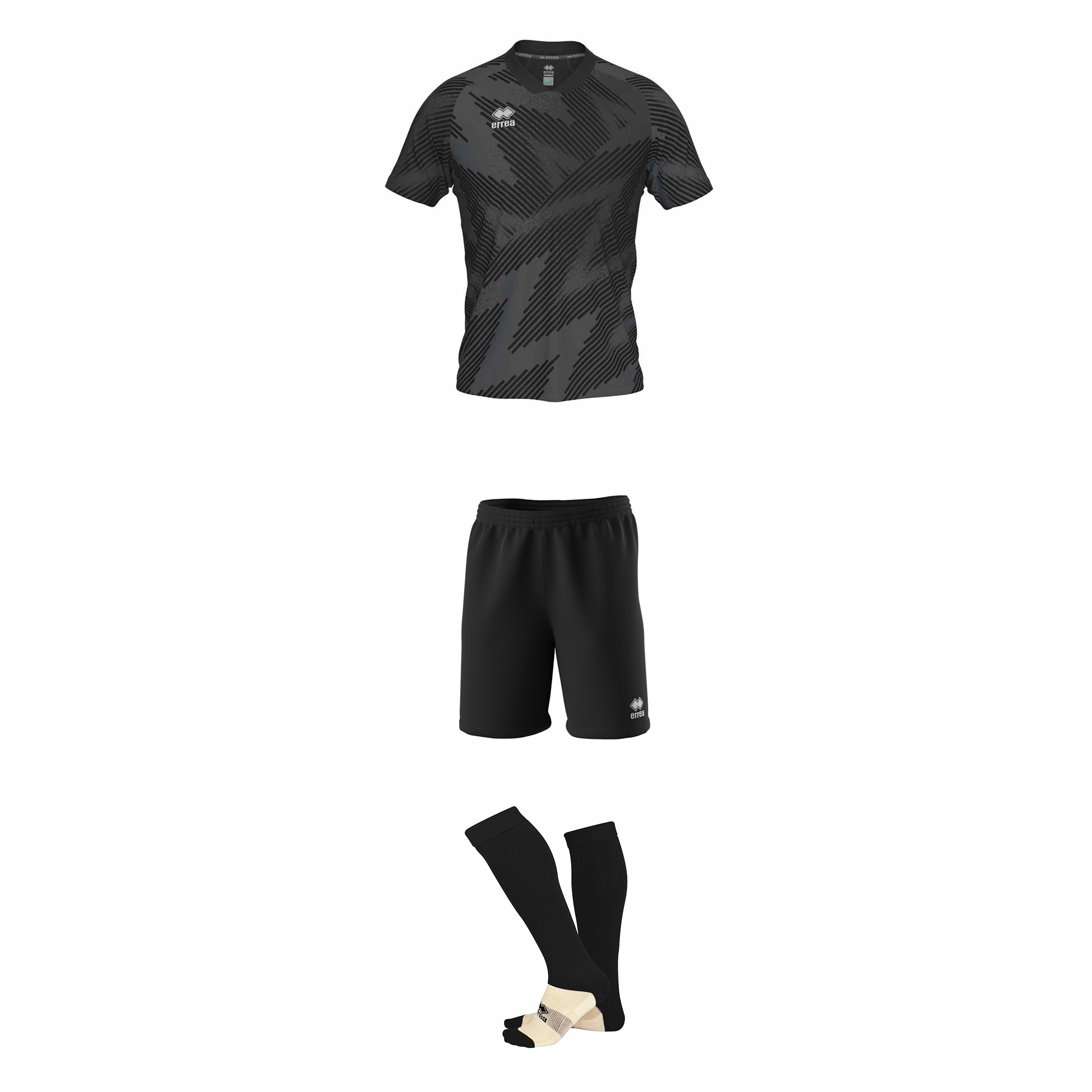 Errea Peter GK Shirt + Edo Shorts + Poly Socks