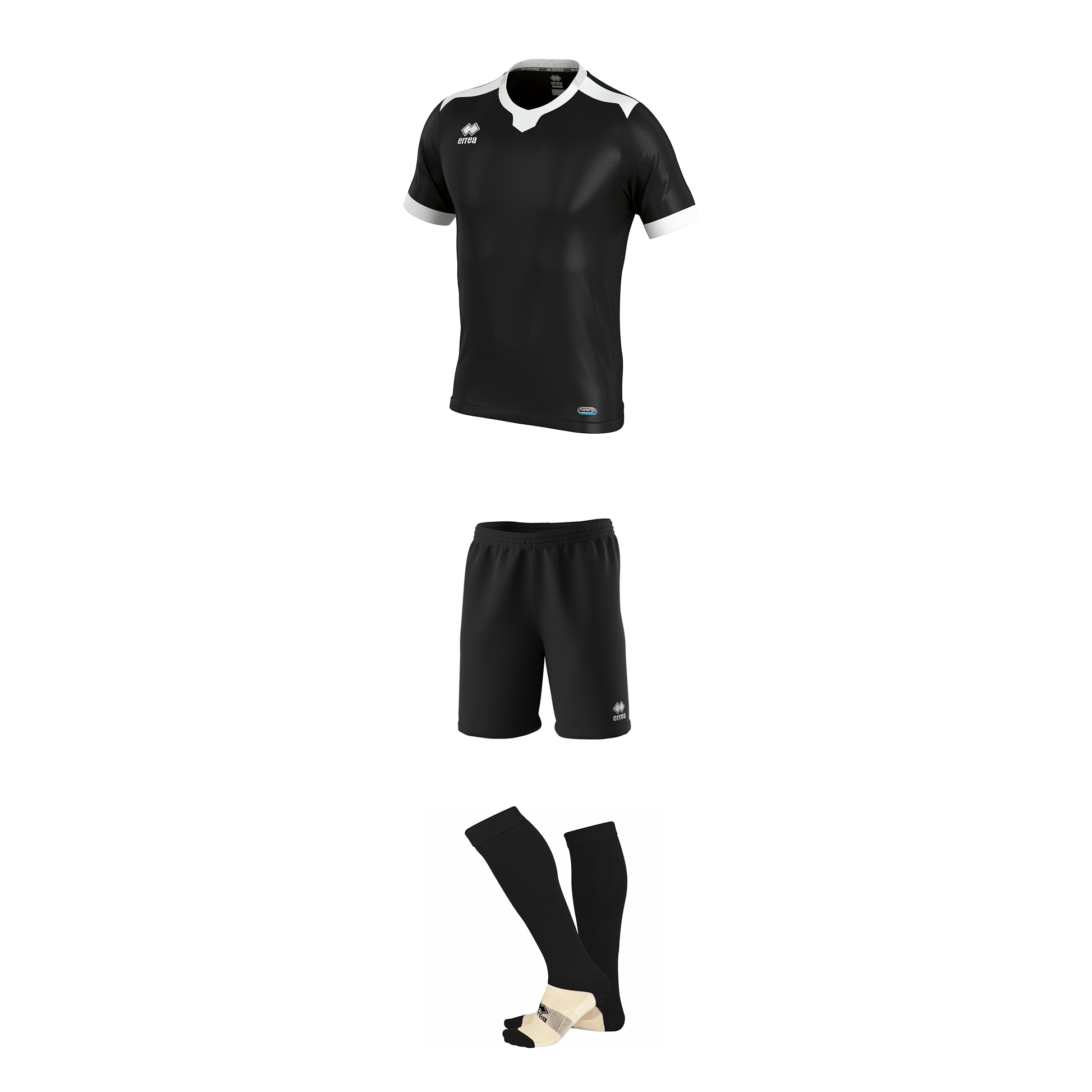 Errea Ti-Mothy Shirt + Edo Shorts + Poly Socks