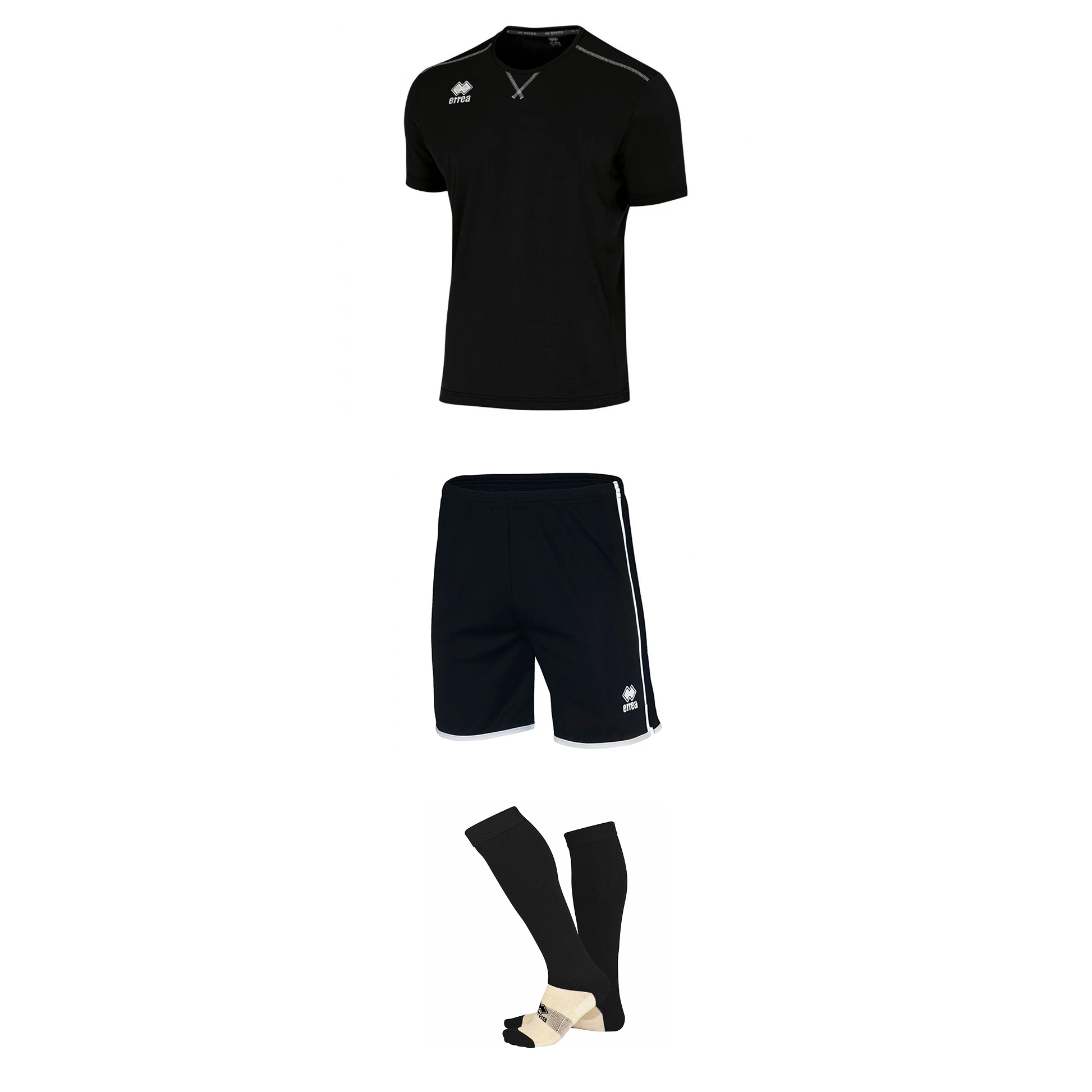 Errea Everton Shirt + Bonn Shorts + Poly Socks