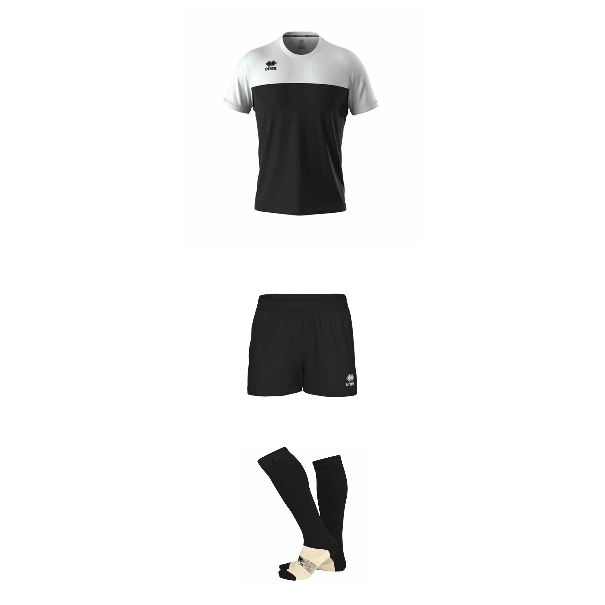 Errea Brandon Shirt + Pro Shorts + Poly Socks
