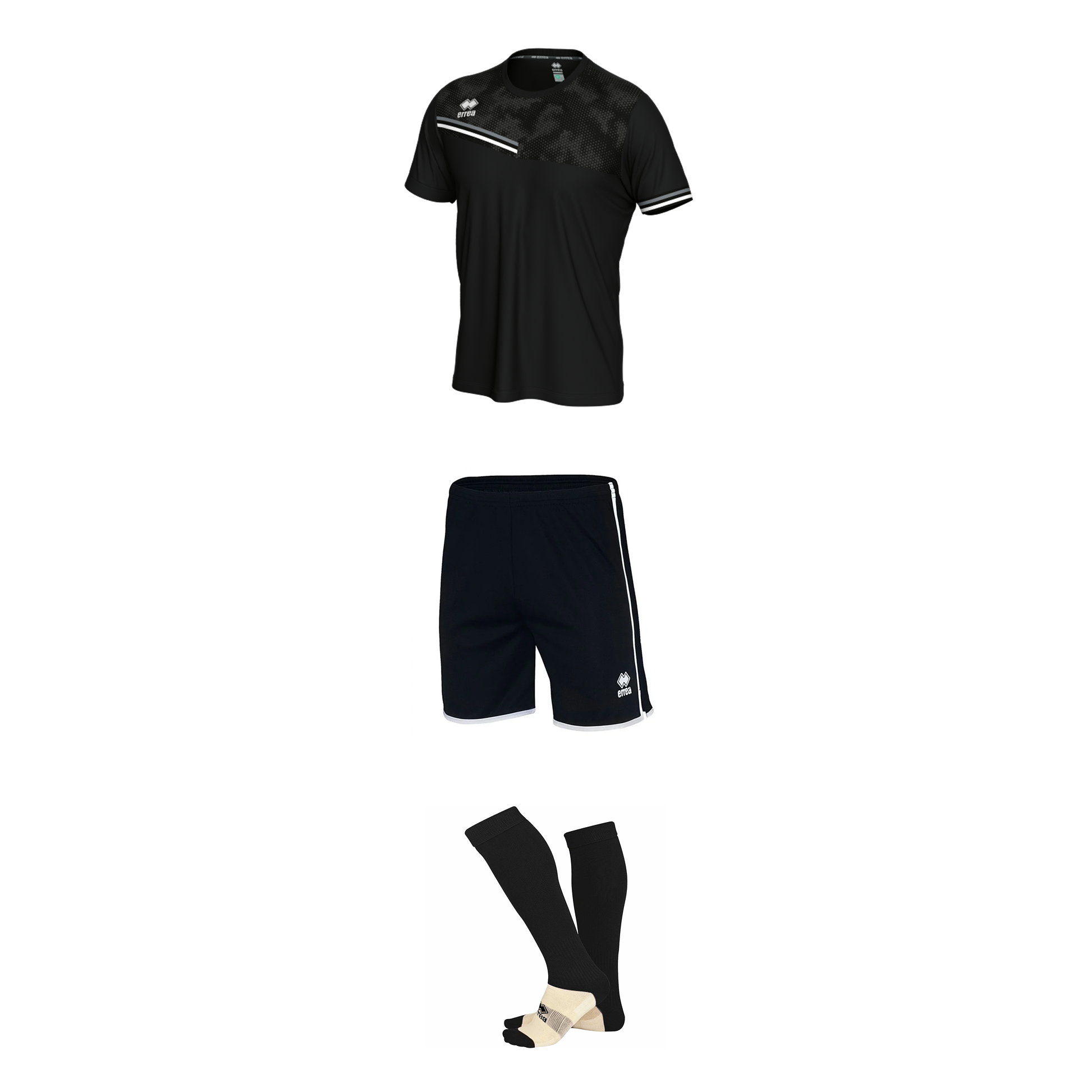 Errea Evan Shirt + Bonn Shorts + Poly Socks