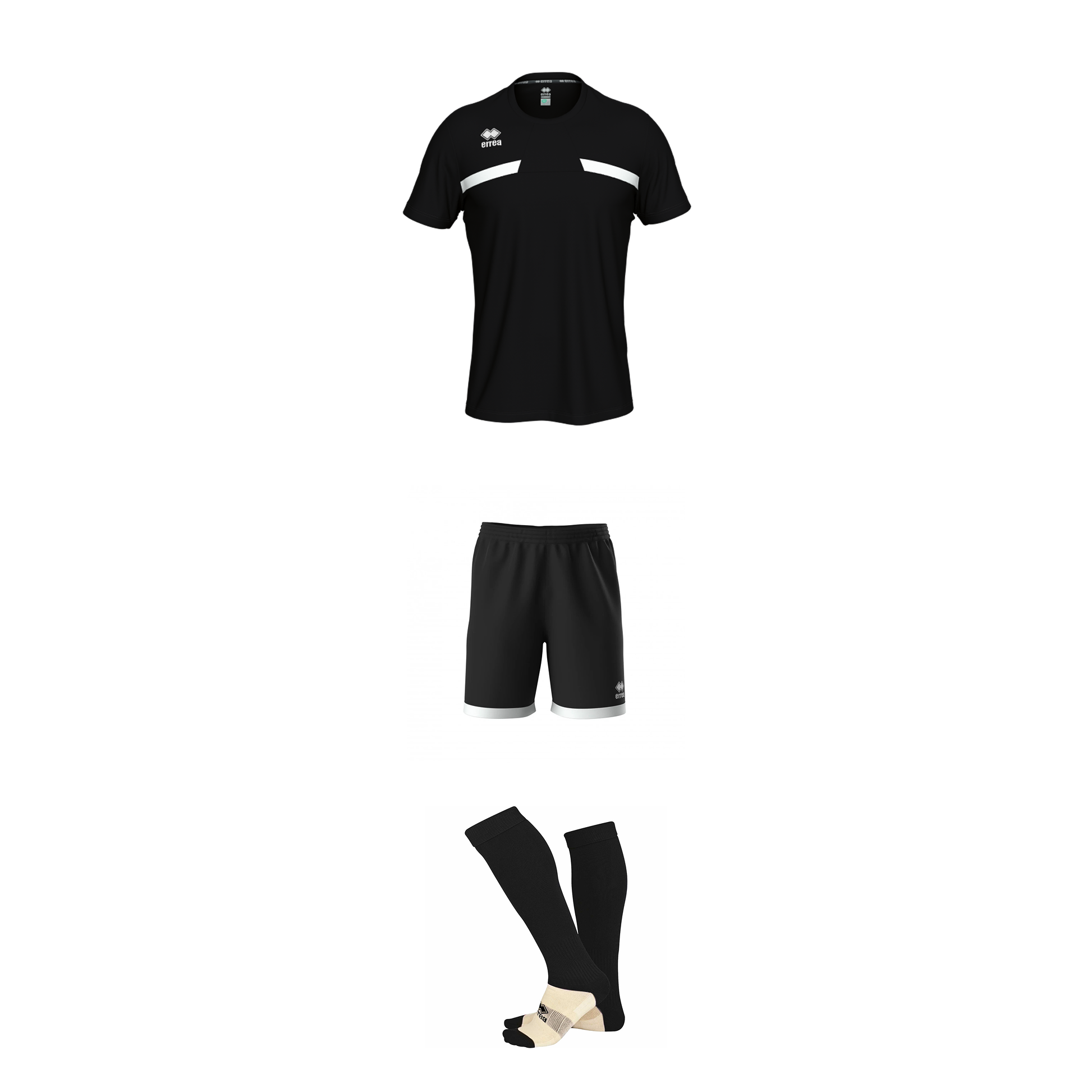 Errea Mark Shirt + Barney Shorts + Poly Socks