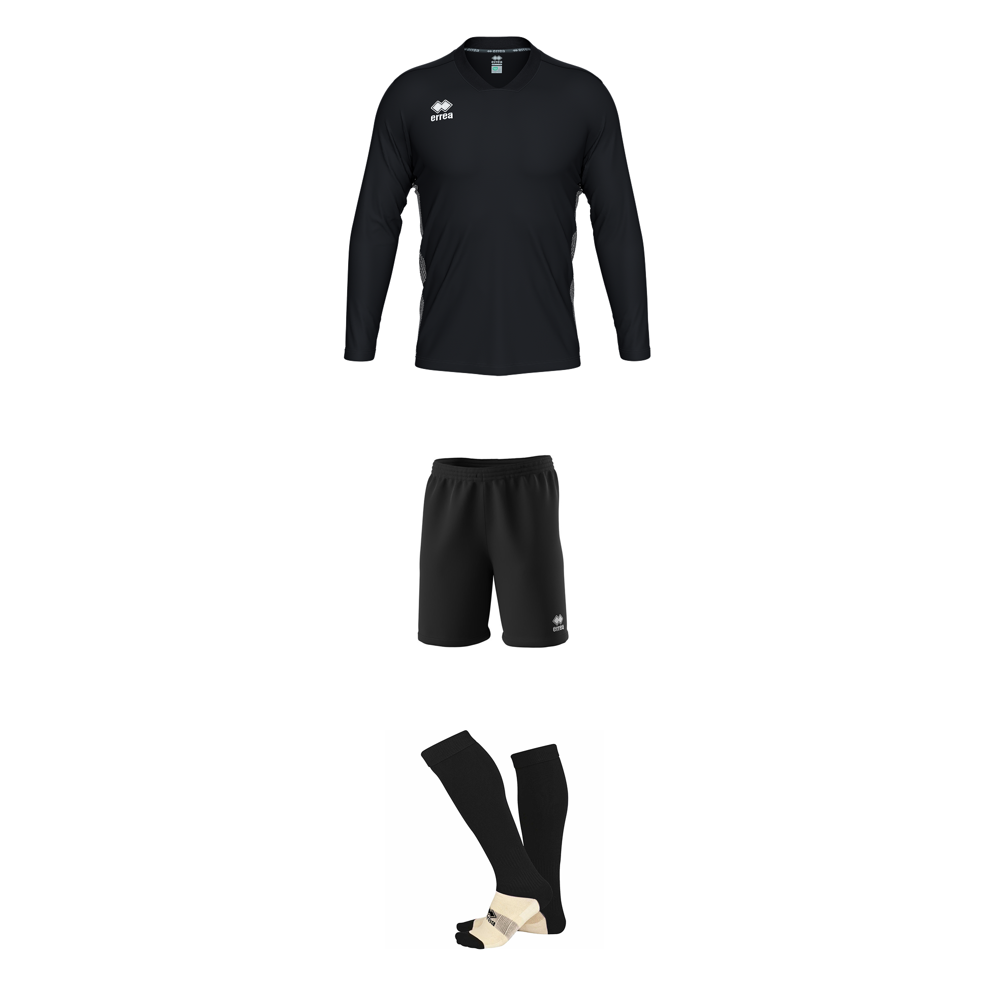 Errea Jerzy GK Shirt + Edo Shorts + Poly Socks