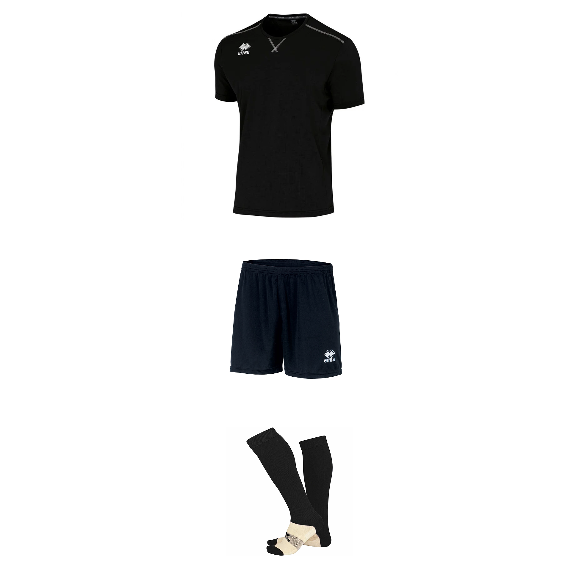 Errea Everton Shirt + New Skin Shorts + Poly Socks