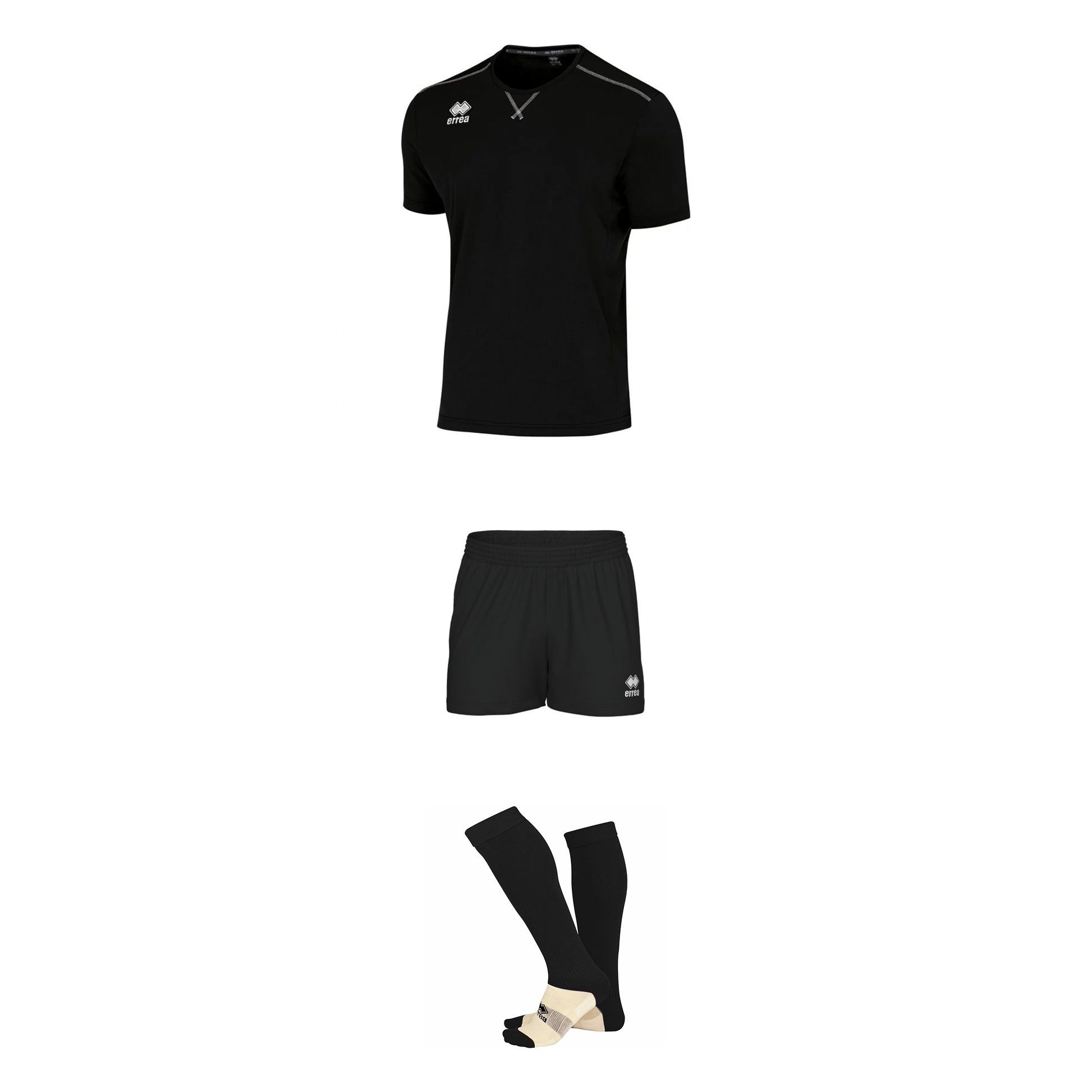 Errea Everton Shirt + Pro Shorts + Poly Socks