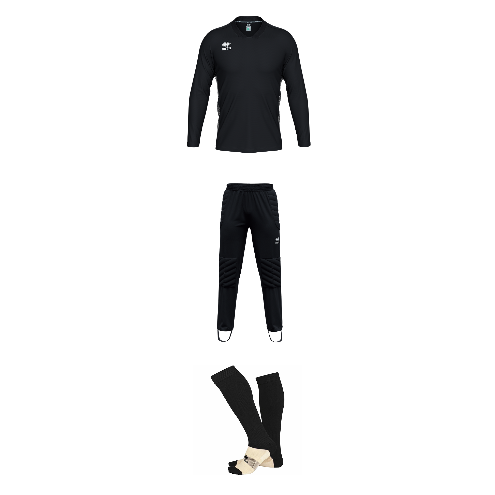 Errea Jerzy GK Shirt + Pitch Trousers + Poly Socks