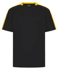Finden & Hales Kids Team T-shirt - Black/Gold