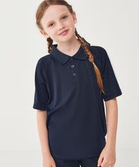 Finden & Hales Kids Team Polo Shirt - Black