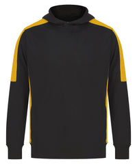 Finden & Hales Adults’ Team Hoodie - Black/Gold