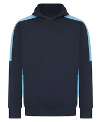 Finden & Hales Adults’ Team Hoodie - Navy/Sky