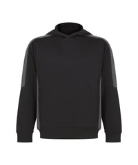 Finden & Hales Kids' Team Hoodie - Black/Gunmetal Grey
