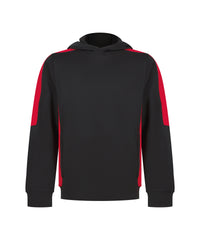 Finden & Hales Kids' Team Hoodie - Black/Red