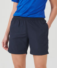 Finden & Hales Women's Microfibre Shorts - Black