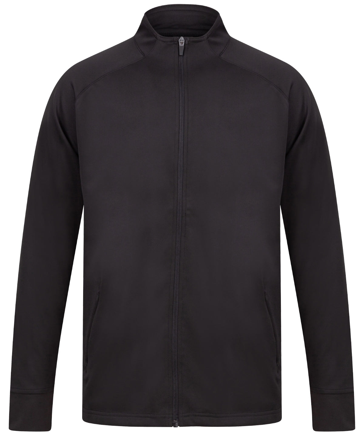 Finden & Hales Knitted Tracksuit Top - Black*