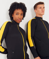 Finden & Hales Knitted Tracksuit Top - Black*