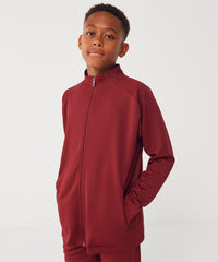 Finden & Hales Kids Knitted Tracksuit Top - Black