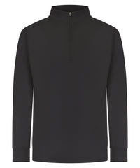Finden & Hales ¼-Tracksuit Top - Black