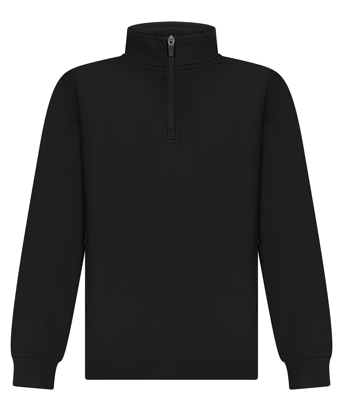 Finden & Hales Kids ¼-tracksuit Top - Black