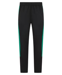 Finden & Hales Knitted Tracksuit Pants - Black/Emerald*