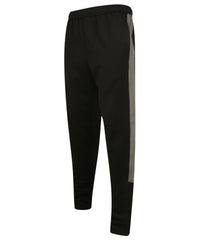 Finden & Hales Knitted Tracksuit Pants - Black/Gunmetal Grey*