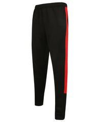 Finden & Hales Knitted Tracksuit Pants - Black/Red*