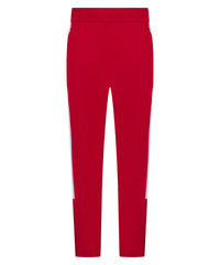 Finden & Hales Knitted Tracksuit Pants - Red/White