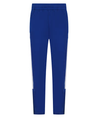 Finden & Hales Knitted Tracksuit Pants - Royal/White