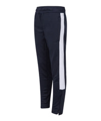 Finden & Hales Kids Knitted Tracksuit Pants - Navy/White