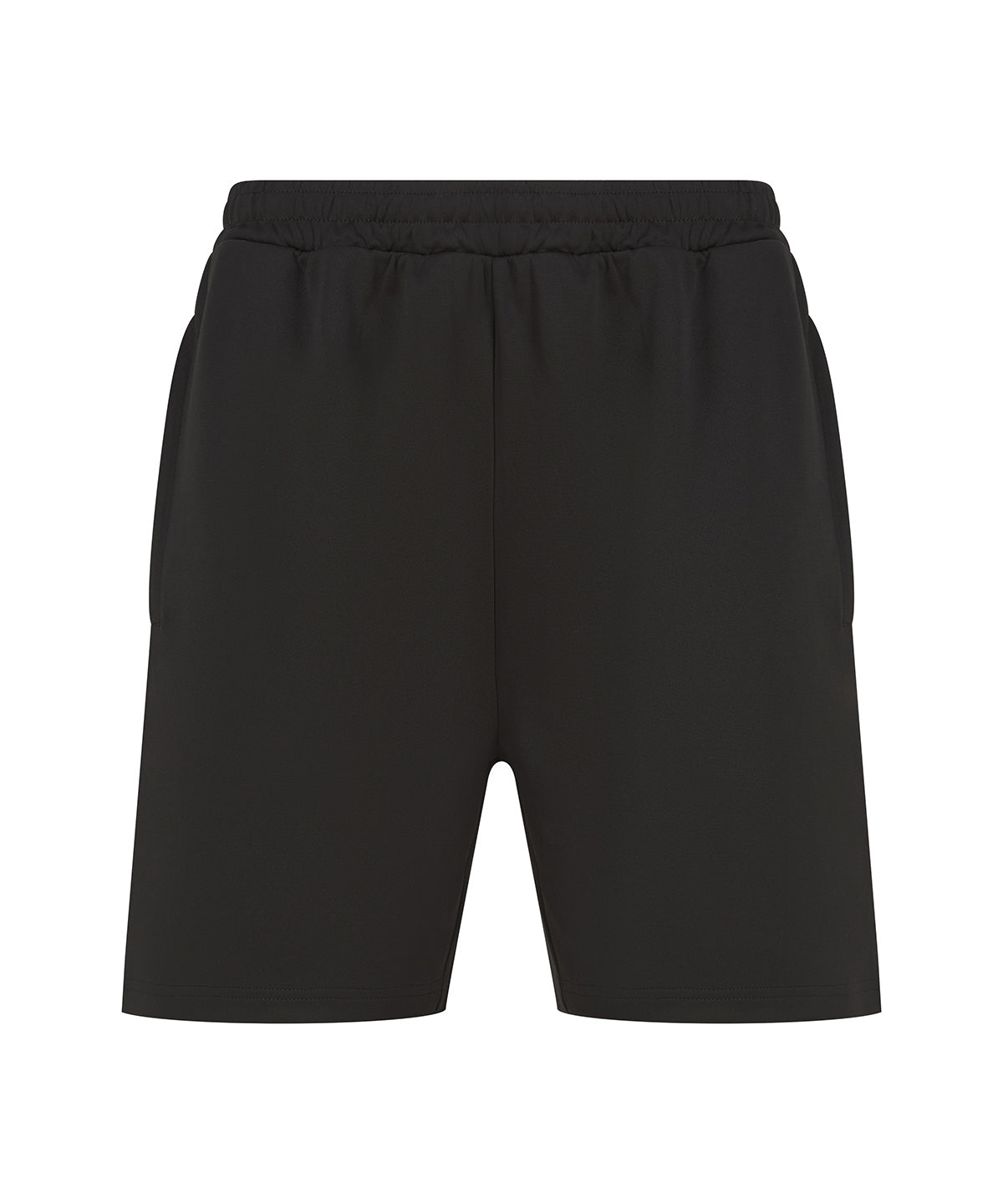Finden & Hales Knitted Shorts with Zip Pockets - Black