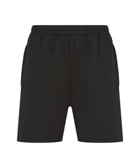 Finden & Hales Knitted Shorts with Zip Pockets - Black