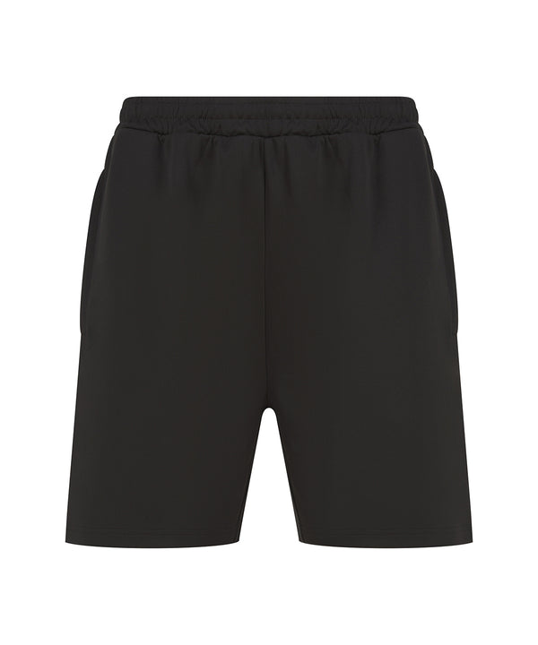 Finden & Hales Knitted Shorts with Zip Pockets - Black