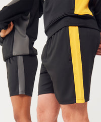 Finden & Hales Knitted Shorts with Zip Pockets - Black