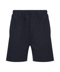 Finden & Hales Knitted Shorts with Zip Pockets - Navy
