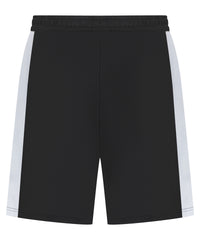 Finden & Hales Kids Knitted Shorts with Zip Pockets - Black/White